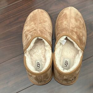 UGG Men's Brown Cozy Slip-On Loafers